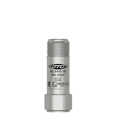 Miniatur-Beschleunigungsmesser - AC940 - CTC - hermetisch dicht / ATEX / Industrie