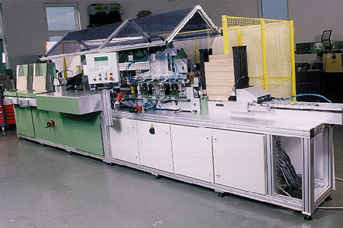 Presse für Produktion - TRP series - Gebr. Schröder GmbH - für Holz / automatisch / heiß