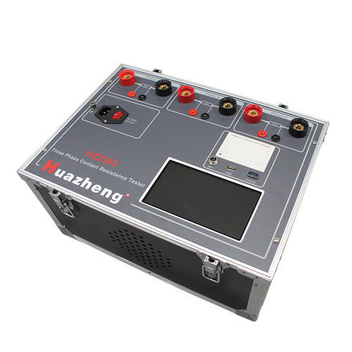 Digitales Mikroohmmeter - HZ2363 - Huazheng Electric - Tisch / mit integriertem Temperaturausgleich / mit niedrigem Widerstand