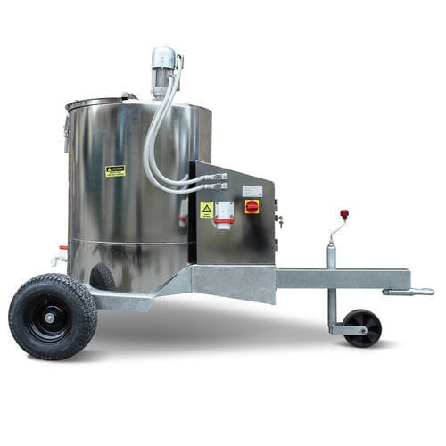 Elektrischer Pasteurisierer - CONDOR S.R.L. - für Milchprodukte / mit Fernbedienung