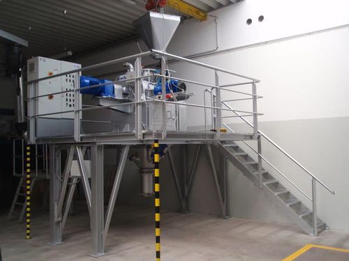 Festinstallierte Betonmischanlage - KMA - M-TEC Mathis Technik - kompakt / horizontal