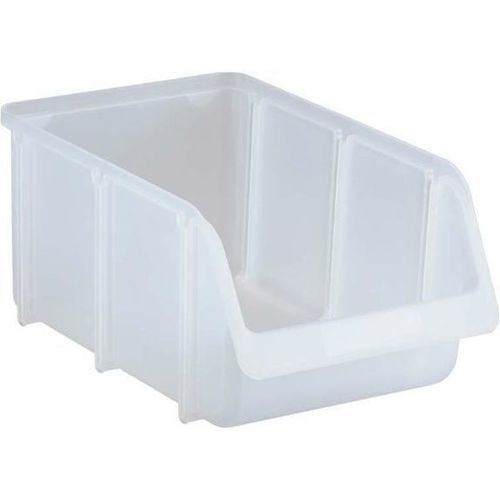 Polypropylen-Sichtlagerkasten - 0008575464 - hünersdorff GmbH - für kleinformatige Teile / Lager / Industrie