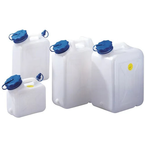 HDPE-Kanister - 0017217404 - hünersdorff GmbH - rechteckig / für Chemikalien