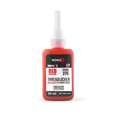 Rote Schraubensicherung - NX21149 - Nowax