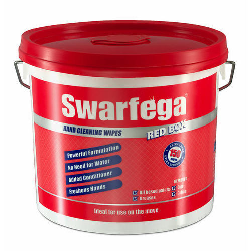 Feuchtes Reinigungstuch / zur Händereinigung - Swarfega® Red Box - SC Johnson Professional GmbH