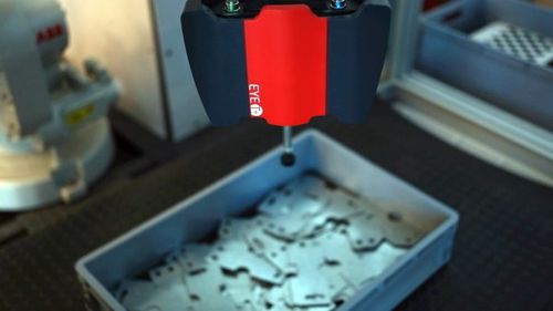 Visionssystem für Sammelaufnahme - EyeT+ Pick - IT-Robotics s.r.l. - 3D / kompakt / Laser-Triangulation
