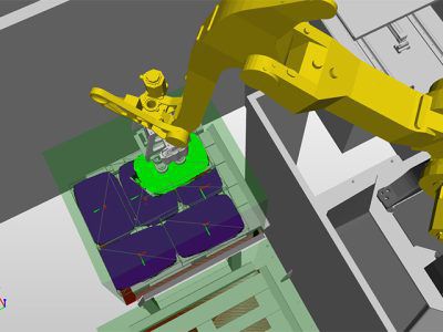 Visionssystem für Sammelaufnahme - EYET+FLEX - IT-Robotics s.r.l. - für visuelle Führung / fur intelligente Abfalltrennung / zum Laden