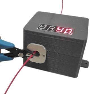 Kabel-Längenmessgerät / Kabelschneid - WI-M1 - WireOne Industry - manuell / Tisch