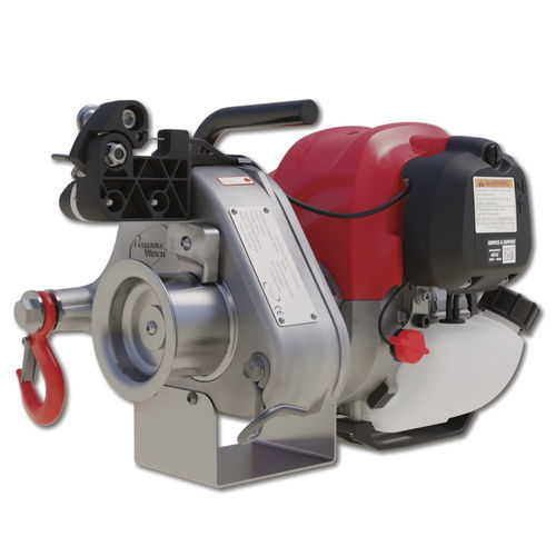 Zugwinde - PCW4000-A - PORTABLE WINCH CO. - mit Verbrennungsmotor / Drahtseil / mit Bremse