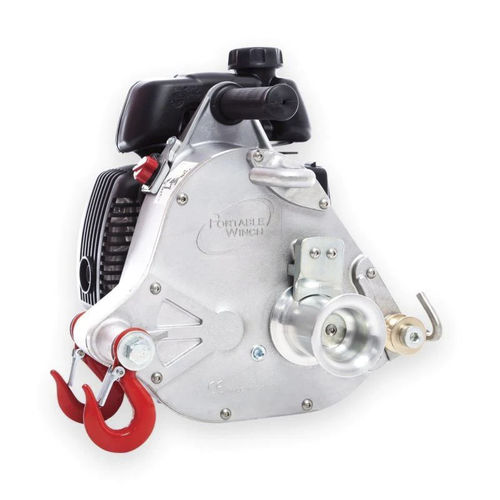 Zugspillwinde - PCW5000 - PORTABLE WINCH CO. - mit Verbrennungsmotor / tragbar / robust
