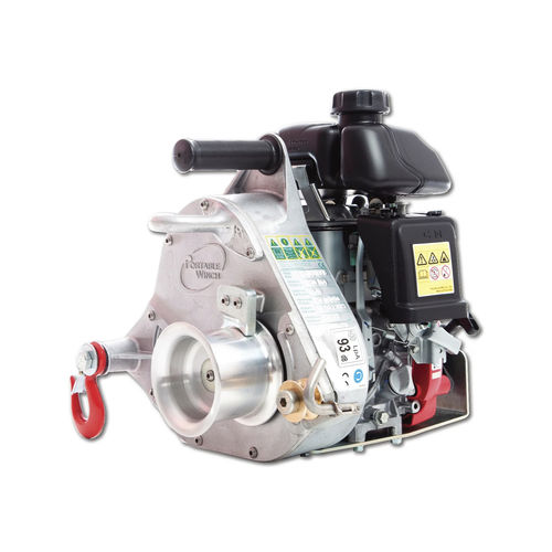 Hochgeschwindigkeits-Spillwinde - PCW5000-HS - PORTABLE WINCH CO. - mit Verbrennungsmotor / Zug / tragbar