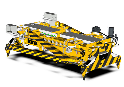 Traverse für Container - Künz GmbH - für Laufkran / elektrisch / hydraulisch