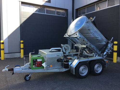 Absauganlage für Flüssigkeiten - M-VAC 1800 - Altro-Tec GbR - für die Lebensmittelindustrie / Industrie / Vielzweck