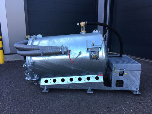 Stationäre Absauganlage - S-VAC 2000 VA - Altro-Tec GbR - mit Vakuumpumpe