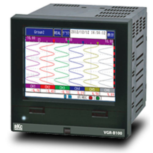 Papierloser Rekorder - VGR-B100  - RKC INSTRUMENT INC - Temperatur / 3 Kanäle / mit Touchscreen