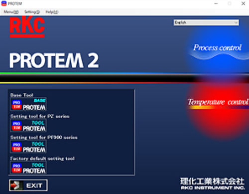 Überwachungssoftware - PROTEM2 - RKC INSTRUMENT INC - Mess / Steuerung / Konfiguration