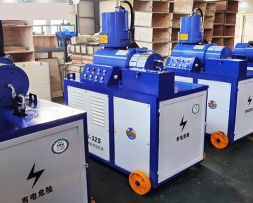 Doppelkopf-Umformmaschine - HDCJ series - Zhengzhou Yugong Construction Machinery Co., Ltd. - Stange / für Betonstahl / Stahl