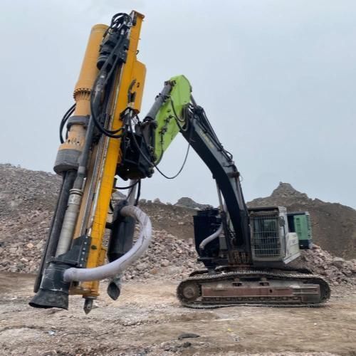 Hydraulischer Felssprenger - YG series - Zhengzhou Yugong Construction Machinery Co., Ltd. - für den Bergbau / für kontrollierten Abbruch / mit eingebautem Luftkompressor