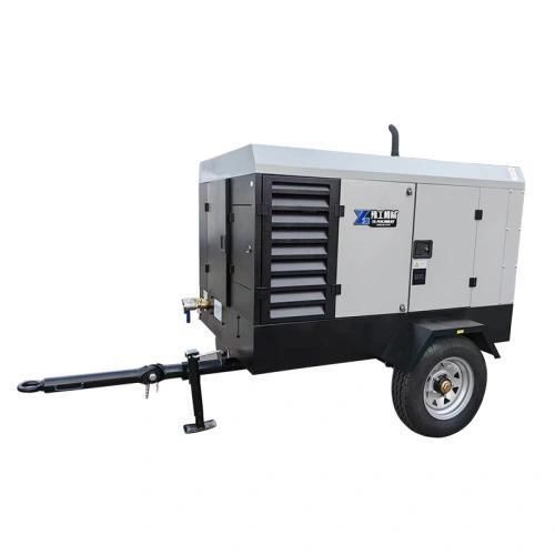 Schraubenkompressor - YGY series - Zhengzhou Yugong Construction Machinery Co., Ltd. - Luft / stationär / tragbar