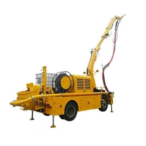 Mobile Betonpumpe - YG series - Zhengzhou Yugong Construction Machinery Co., Ltd. - für Tunnel / für Untergrund / für Untertagebau