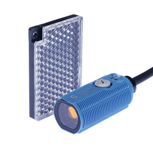 Optoelektronischer Sensor / polarisierte Rückbeleuchtung - CPA-RME8MP3-P - CHANKO SENSOR - zylindrisch / Laser / mit großer Reichweite