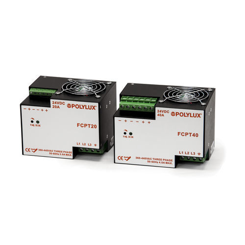 Kompakte Stromversorgung - FCPT series - POLYLUX - AC/DC / stabilisiert / dreiphasig