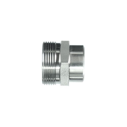 Hydraulikadapter für Rohre - Rubrik 5.4  - PH Industrie-Hydraulik GmbH & Co. KG - Gewinde / Edelstahl / gerade