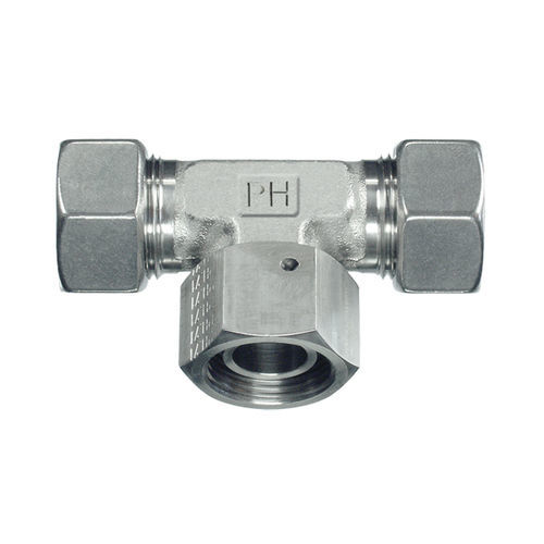 Hydraulikanschluss - Rubrik 9.23  - PH Industrie-Hydraulik GmbH & Co. KG - Schneidring / T / Edelstahl