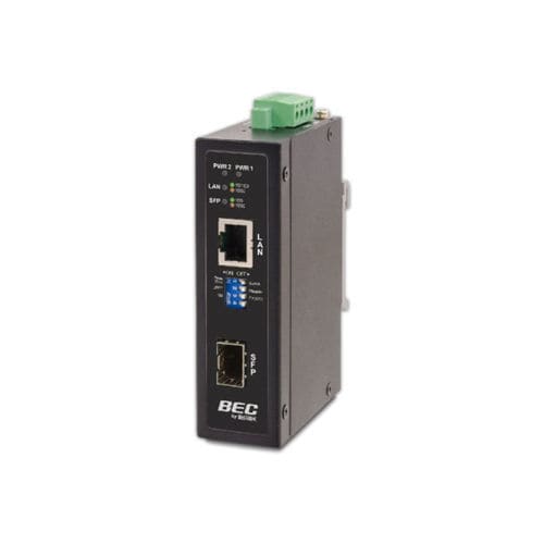 Wandler / Gigabyte Medium - MDC 1001G - BEC Technologies - Ethernet / Gigabit-Ethernet / für DIN-Schiene