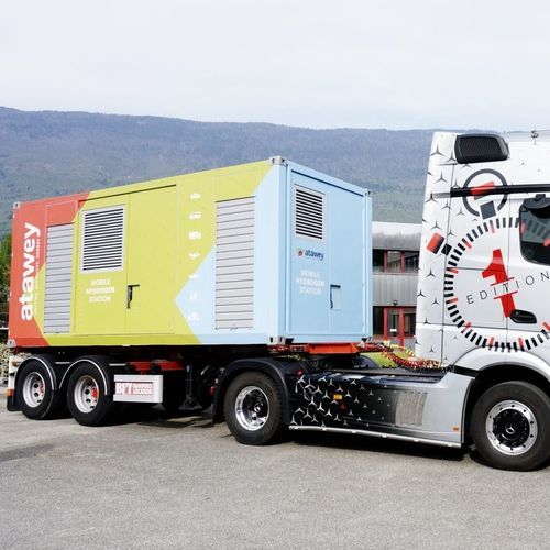 Wasserstoff-Betankungsstation - Atawey SAS - mobil / stationär / 350 bar