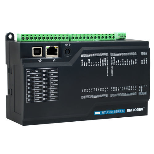 RTU / Modbus TCP - RTU320-E1N-GA2-B7001 - Mikrodev - Ethernet / RS-232 / RS-485