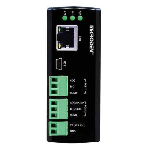 Protokollwandler - MDC100-E1N-GC3-B0002 - Mikrodev - Ethernet / RS-485 / Modbus