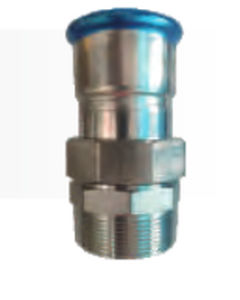 Hydraulikadapter für Rohre - 542 49 0000 02 - Airpipe Europe - außen / silikonfrei / Edelstahl