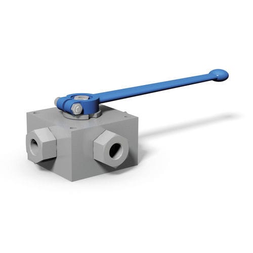 Kugelventil - 4KH series - MHA ZENTGRAF GmbH & Co. KG - Hebel / innen / Stahl