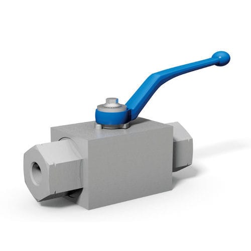 Kugelventil - BKHP800 series - MHA ZENTGRAF GmbH & Co. KG - Hebel / Gewinde / Stahl