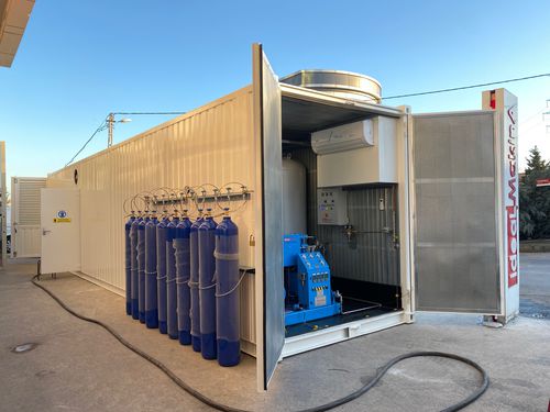 Füllmaschine für Sauerstoffflaschen - IDEAL MAKINA - Flaschen / Gas / Sauerstoff