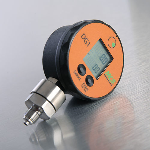 Robustes Manometer - DG  - Oleotec S.r.l. - digital / Gewinde / IP65