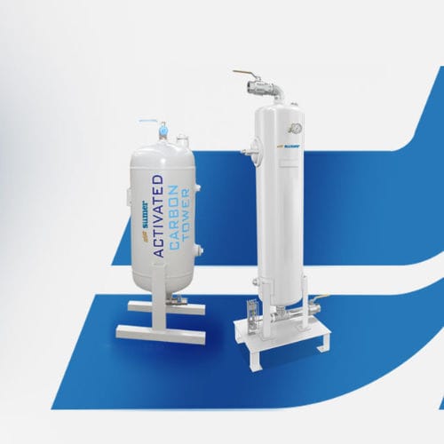 Adsorber für Ôldampf - CT series - Sümer A.S. - Aktivkohle / für Druckluft
