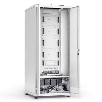 Lagerschrank - N-Series - SFC Energy AG - Batteriehalterung / bodenstehend / modular