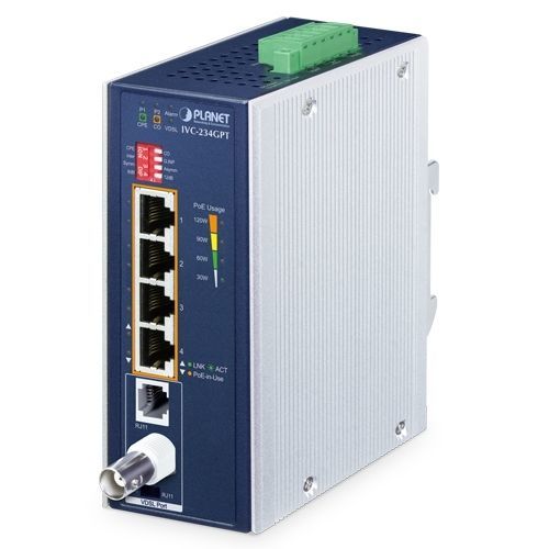 Ethernet-Extender - IVC-234GPT - PLANET Technology Corp. - Netzwerk / kabellos / PoE