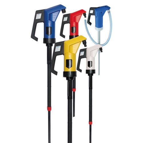 Handpumpe - JP-04 BLUE / WHITE  - Dr. Jessberger GmbH - Polymer / für Lebensmittel / Tauch
