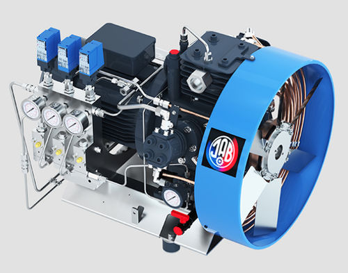 Kolbenkompressor - V 700/350 N4 - J.A. Becker & Söhne GmbH & Co. KG - Stickstoff / mit Elektromotor / stationär