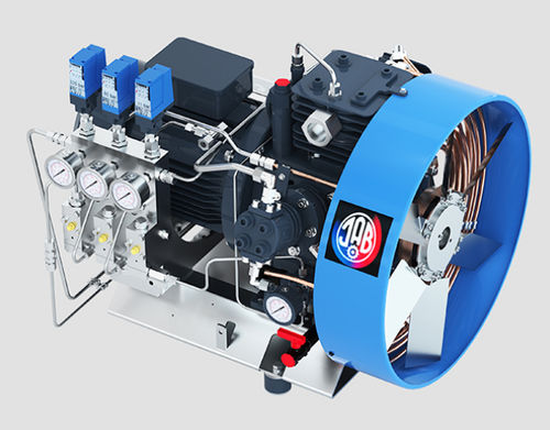 Kolbenkompressor - V 215/300 NG4 - J.A. Becker & Söhne GmbH & Co. KG - Erdgas / mit Elektromotor / stationär