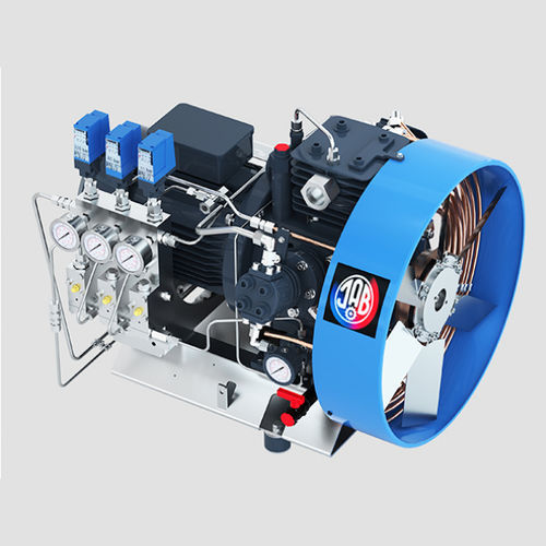 Kolbenkompressor - V 700/350 NG4 - J.A. Becker & Söhne GmbH & Co. KG - Erdgas / mit Elektromotor / stationär