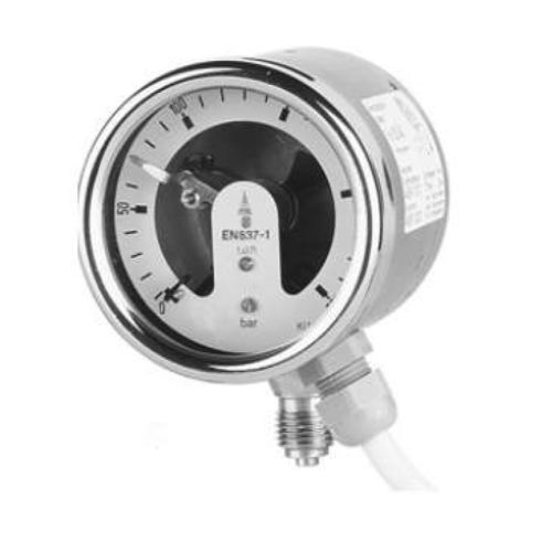 Manometer mit Zifferblatt-Anzeige - SNK63  - Italmanometri S.r.l - NPT 1/4 / G 1/4 / Edelstahl