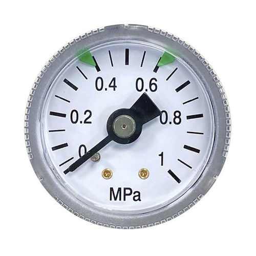 Trockenläufer-Manometer - Italmanometri S.r.l - BSP 1/8 / Stahl / regelbar