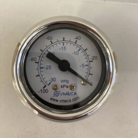 Manometer mit Zifferblatt-Anzeige - Italmanometri S.r.l - Kunststoff / Vakuum