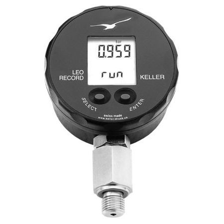 Digitales Manometer - LEO RECORD - Italmanometri S.r.l - G 1/4 / Edelstahl / IP65