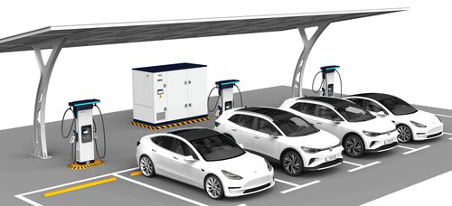 Batterieladegerät für Elektrofahrzeug - IHEBS470K7D-350LL3C - Infypower - bodenstehend / Lithium-Ionen / CE