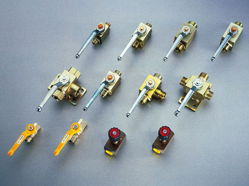 Kugelventil - Gebr. Held Hydraulik Technischer Großhandel GmbH - Hebel / pneumatisch / Durchflussbegrenzung